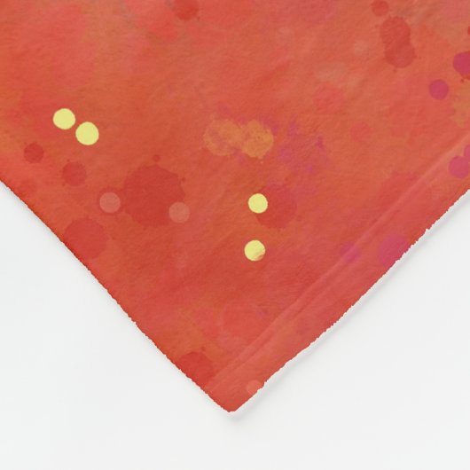 Boslandschap Fleece Deken (Hoek)