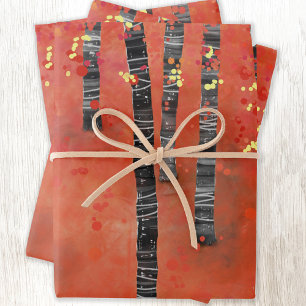 Boslandschap Inpakpapier Vel