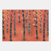 Boslandschap Inpakpapier Vel (Voorkant 3)