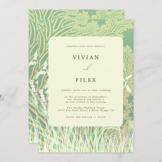 Boslandschap Kaart (Voorkant / Achterkant)