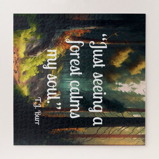 Boslandschap Legpuzzel (Horizontaal)