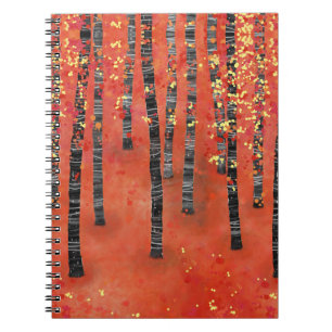 Boslandschap Notitieboek