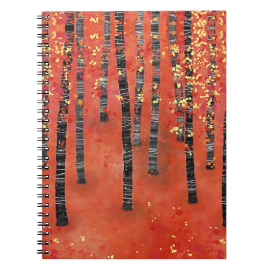 Boslandschap Notitieboek (Voorkant)