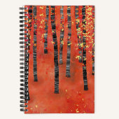 Boslandschap Notitieboek (Voorkant)