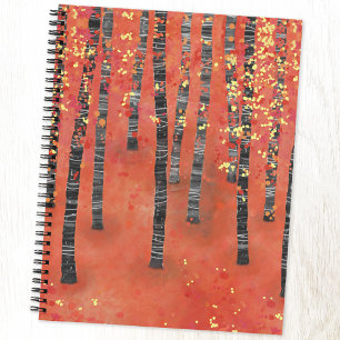 Boslandschap Notitieboek