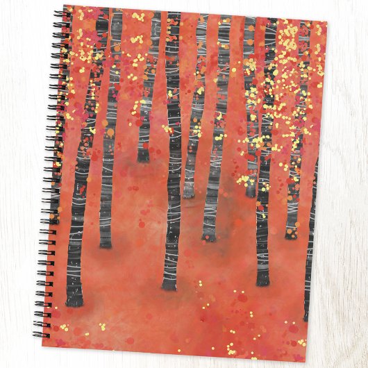 Boslandschap Notitieboek