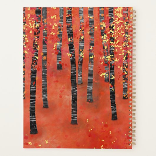 Boslandschap Planner (Achterkant)