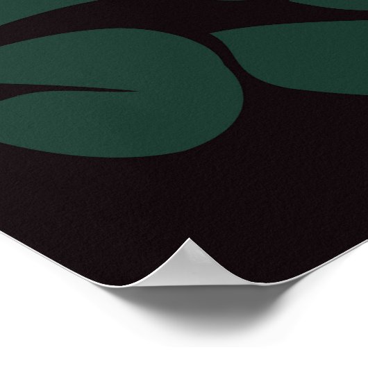 boslandschap poster (Hoek)