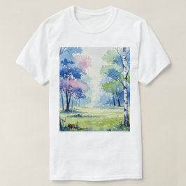 Boslandschap T-shirt