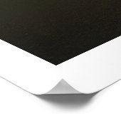 Boslandschap van panoramisch gloomhout poster (Hoek)