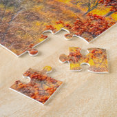 Boslandschap Wisconsin. Legpuzzel (Zijkant)