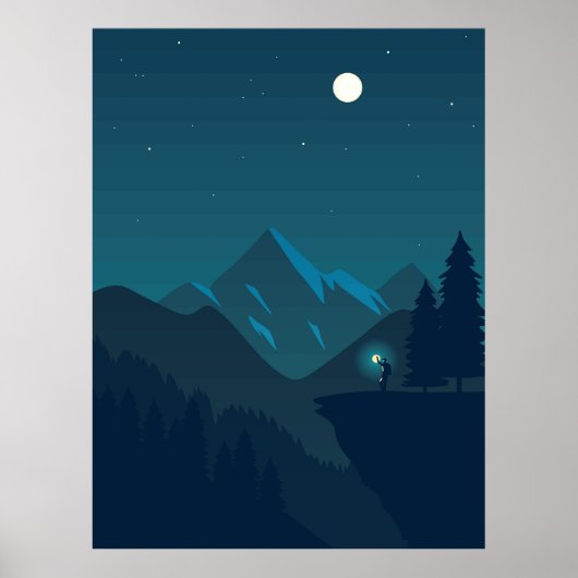 Boslandschappen Poster (Voorkant)