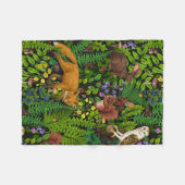 Bosleven Fleece Deken (Voorkant (Horizontaal))