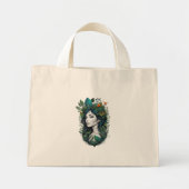 boslied mini tote bag (Voorkant)