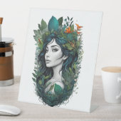 boslied reclamebord met voetstuk (Insitu)