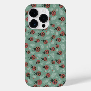 Boslieveheersbeestjes groene achtergrond Case-Mate iPhone 14 pro hoesje