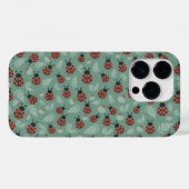 Boslieveheersbeestjes groene achtergrond Case-Mate iPhone case (Achterkant (horizontaal))