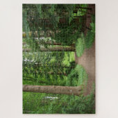 Boslopen, hoogland, Schotland Jigzaag Puzzle Legpuzzel (Verticaal)