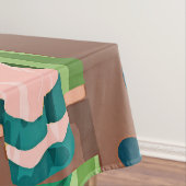 Bosmaan, Boheemse Vrouw Oerwoud Natuur Tropisch Tafelkleed (Voorbeeld)