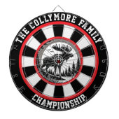 Bosmans met doelbedekking dartbord (Voorkant)