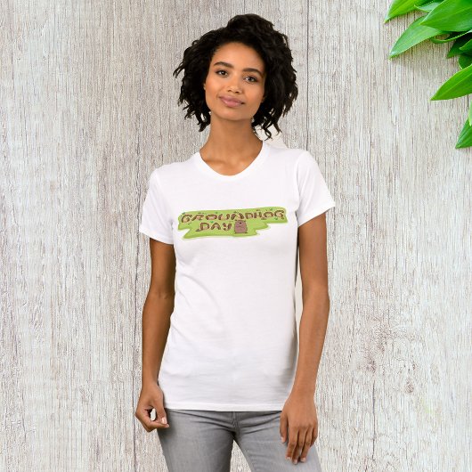 Bosmardag Houten Lettering T-shirt