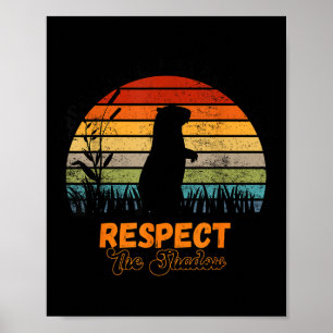 Bosmardag Wilde Dieren Respect Zonsondergang  Poster