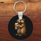 Bosmardbier sleutelhanger (Voorkant)