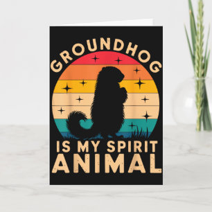 Bosmarmot Is Mijn Geestdier Bosmarmot Grondmarmot Kaart