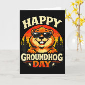 Bosmarmot  kaart (Gele Bloem)