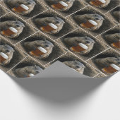 Bosmarmot Met Mok Bier Cadeaupapier (Hoek)
