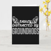 Bosmarmot T-shirt Bosmarmot Liefhebber Bosmarmotte Kaart (Gele Bloem)