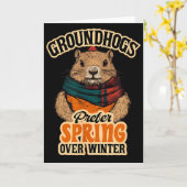 Bosmarmotten geven de voorkeur aan lente boven win kaart (Gele Bloem)