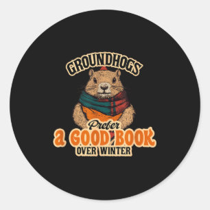 Bosmarmotten geven een goed boek de voorkeur boven ronde sticker