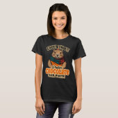 Bosmarmotten Prefereren Chocolade Boven Winter Feb T-shirt (Voorkant volledig)