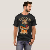 Bosmarmotten prefereren rum boven winter t-shirt (Voorkant volledig)