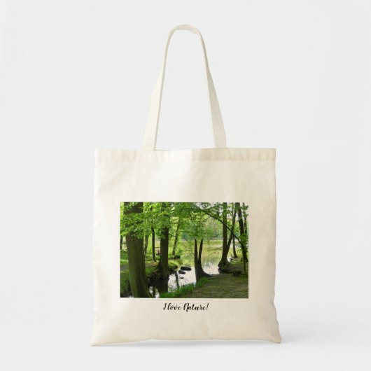 Bosmeer Canvas tas (Voorkant)