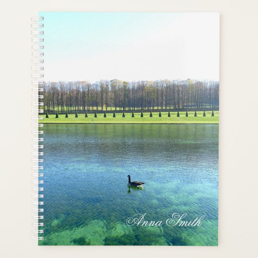 Bosmeer. Gans op water. Planner (Voorkant)