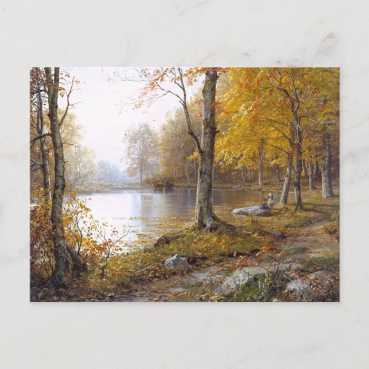 Bosmeer in Automn Briefkaart (Voorkant)