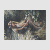 Bosmeisje door Stream Decoupage Tissuepapier (Voorkant)