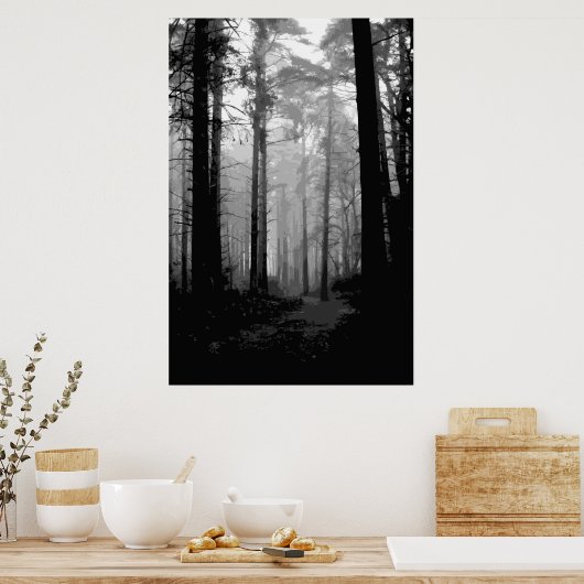 bosmist 10 poster (Keuken)