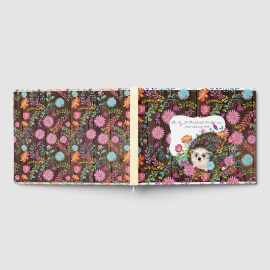 Bosmuis Gastboek Landelijk Knuffelend Gastenboek (Volledig)