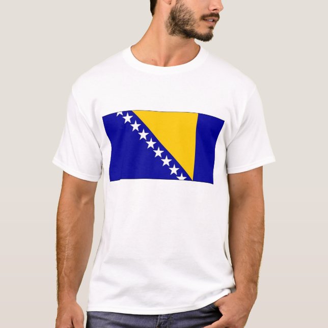 Bosna i Hercegovina groot T-shirt (Voorkant)