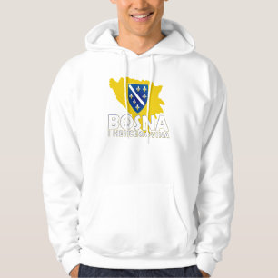 Bosna Map Hoodie