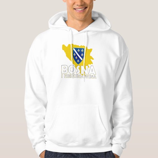 Bosna Map Hoodie (Voorkant)