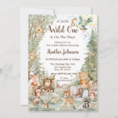 bosneutraal Baby shower Kaart (Voorkant)