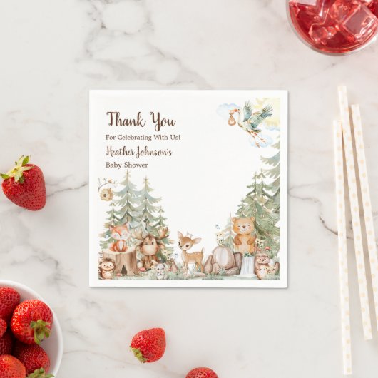 bosneutraal Baby shower Servet (Insitu)