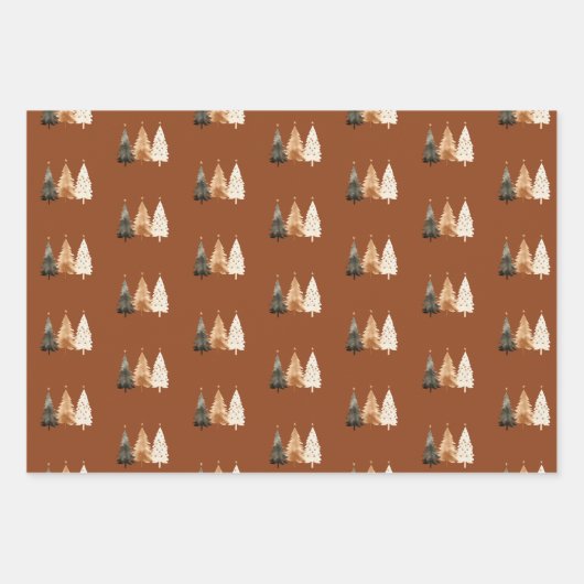 bosneutrale winter inpakpapier vel (Voorkant 2)