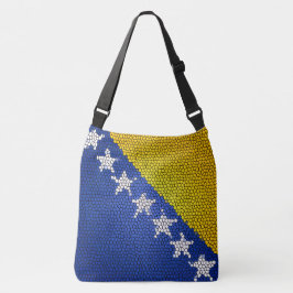 Bosnia and Herzegovina Flag  Crossbody Tas