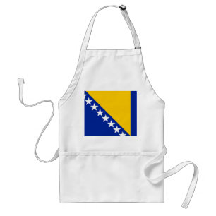 Bosnia and Herzegovina Flag Standaard Schort