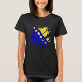Bosnia Bosnian flag T-shirt (Voorkant)